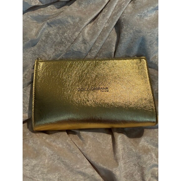 Dolce gabanna gold cosmetic pouch - Picture 2 of 3